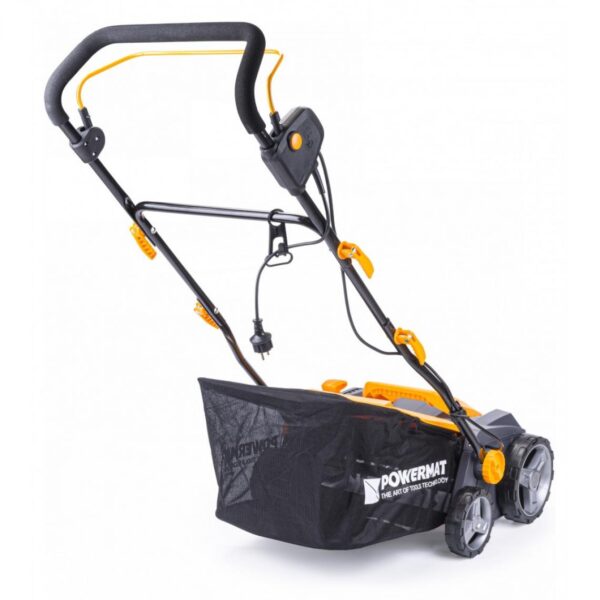 POWER TOOL - Aérateur scarificateur électrique - Puissance max 2550W - 230V / ~50Hz - Bac 45L - Gris – Image 5