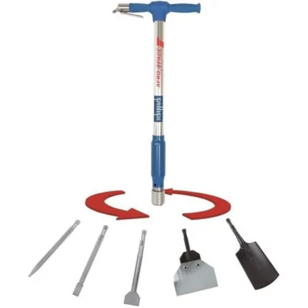 SCHEPPACH Bêche pneumatique Outil universel 5 en 1 - AERO 2 SPADE