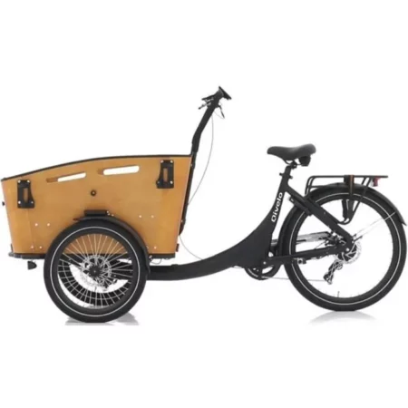 Tricycle électrique - vélo cargo - Qivelo Curve DR7 - 481Wh - Shimano 7 vitesses