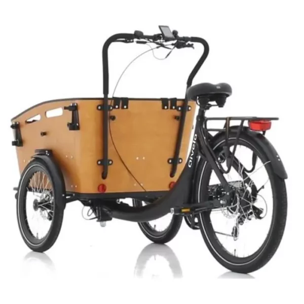 Tricycle électrique - vélo cargo - Qivelo Curve DR7 - 481Wh - Shimano 7 vitesses – Image 2