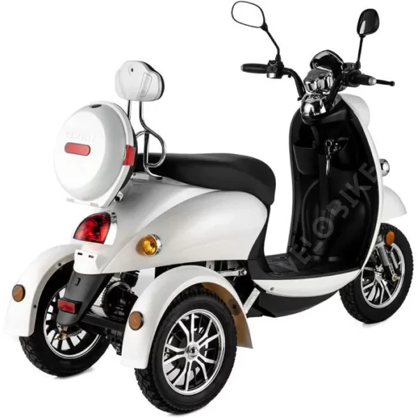 VELECO ZT63 Scooter électrique 3 roues Style rétro Senior Handicapé e-scooter 60V 650W – Image 6