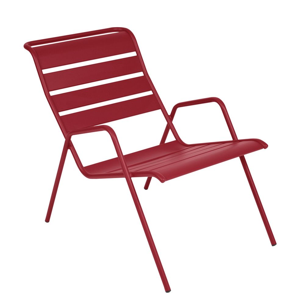 Fauteuil bas Fermob Monceau acier – Image 6