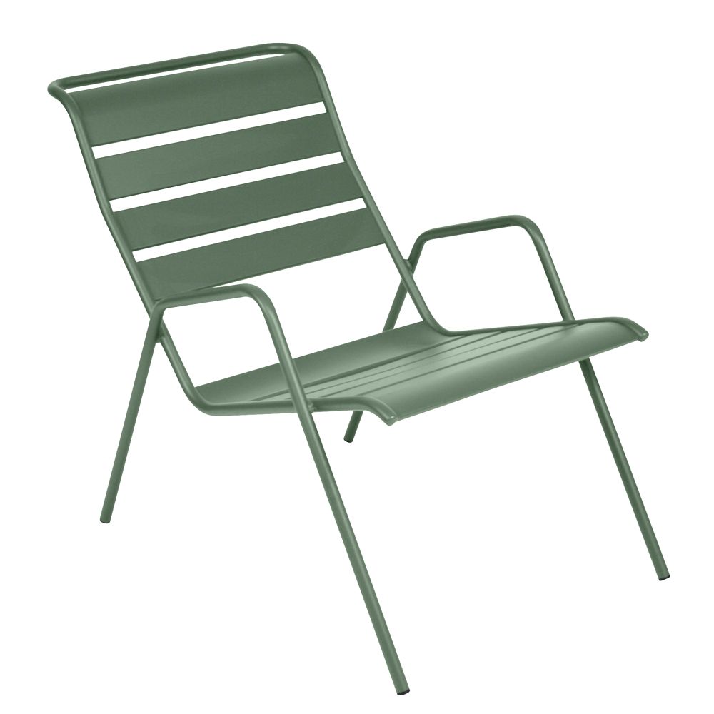 Fauteuil bas Fermob Monceau acier – Image 5