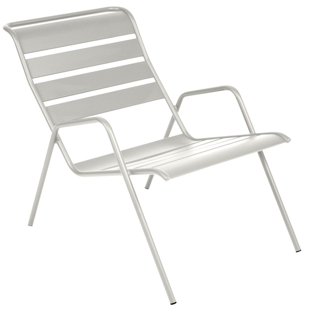Fauteuil bas Fermob Monceau acier – Image 3