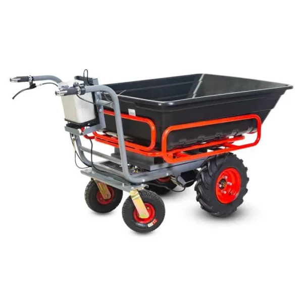 Brouette électrique 300 kg avec benne en plastique MW-Tools EP300P – Image 2