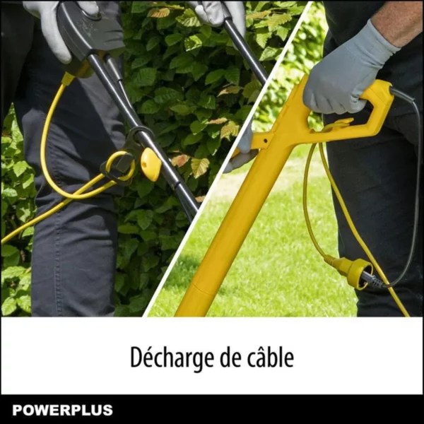 Powerplus Tondeuse Gazon et Coupe-Bordure Électrique POWXG6212T - Tondeuse à Gazon 1300W & 32 mm Ø et Coupe-Bordures 250W & 220mm Ø – Image 2