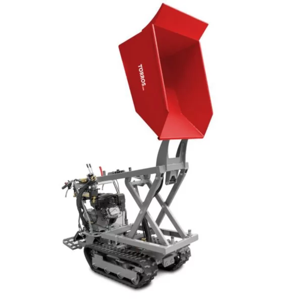 MINI DUMPER AVEC ÉLÉVATEUR À CISEAUX 500 KG démarrage elec Torros MRS500H6E – Image 4