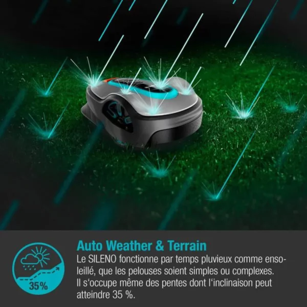 Tondeuse robot GARDENA SILENO life 750 - 750m² - 15101-26 – Image 6